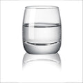 2 oz Crystal Shot Glass Set of 6 Q197