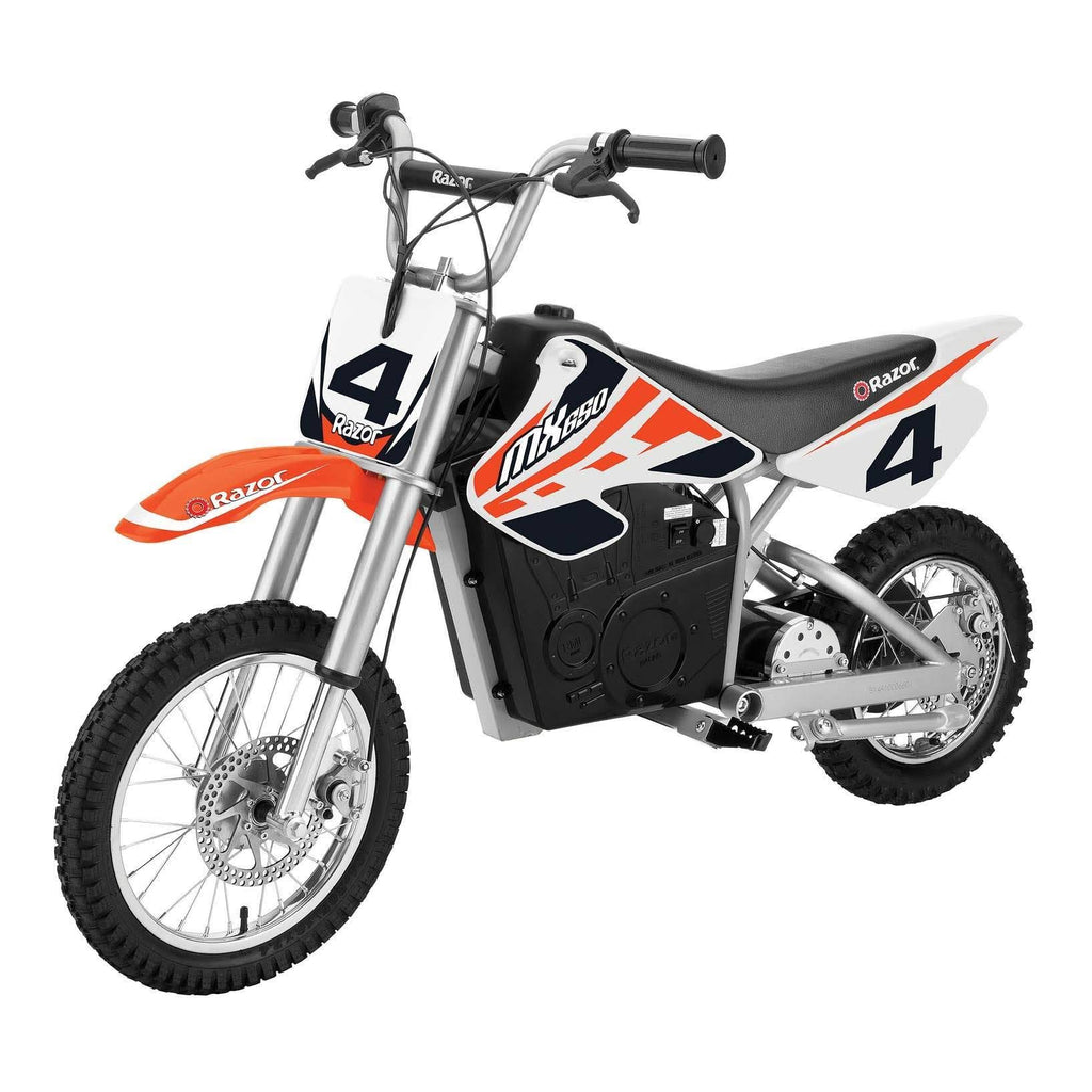 Orange Steel Electric Dirt Bike C474298
