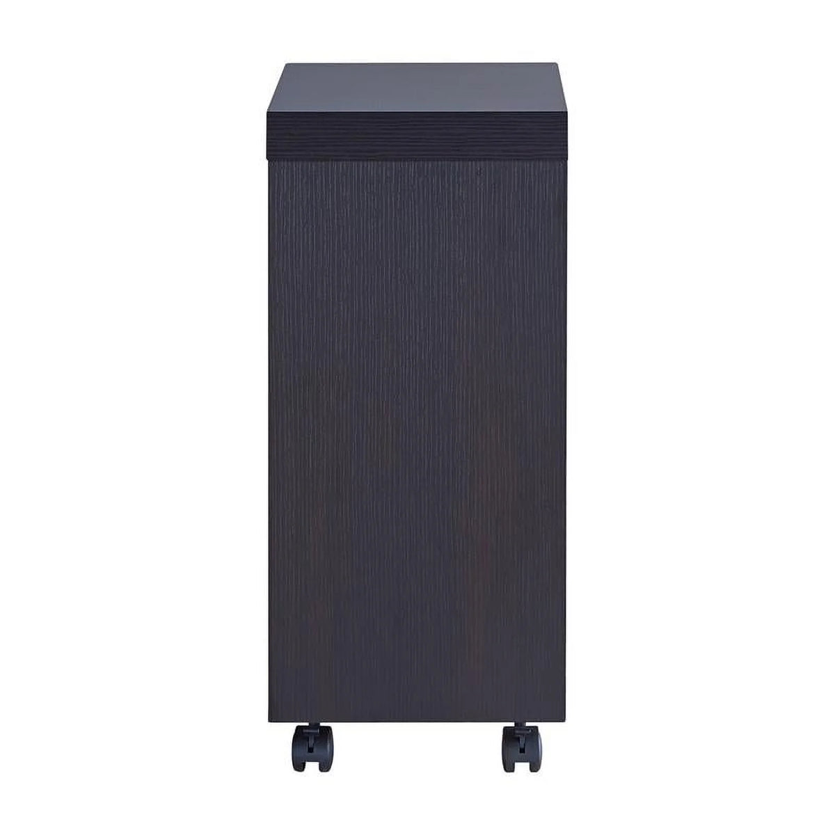 3-Piece Black Wood Coffee Table Set E329