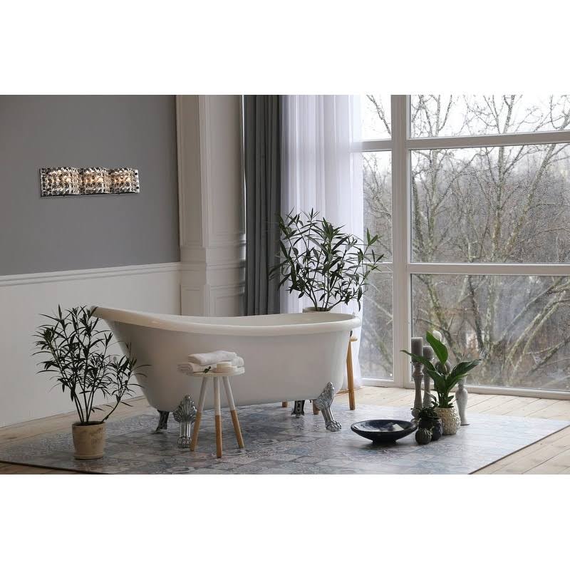 3 Light Bath Sconce with Clear Crystals Black Q77342
