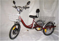 Electric Senior Adult Mobility Trike Tricycle Scooter Three Wheels Bike S48940