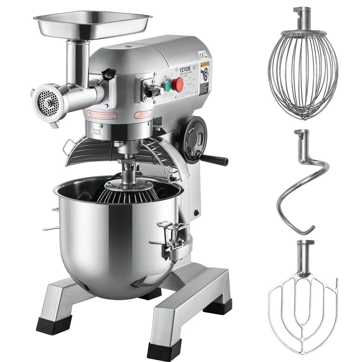 Commercial Electric Food Mixer 20Qt 3 Speeds J744