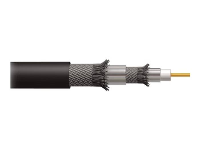 500ft RG6 Quad Shield Coaxial Cable H9777