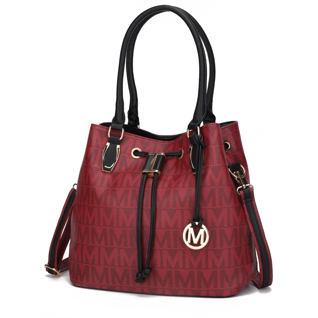 Vegan Leather Tote Handbag Z779703