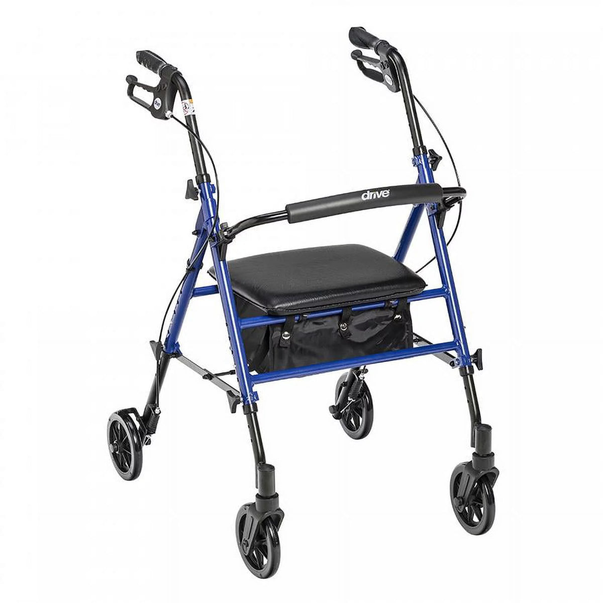 Blue 4-Wheel Rollator Q849536