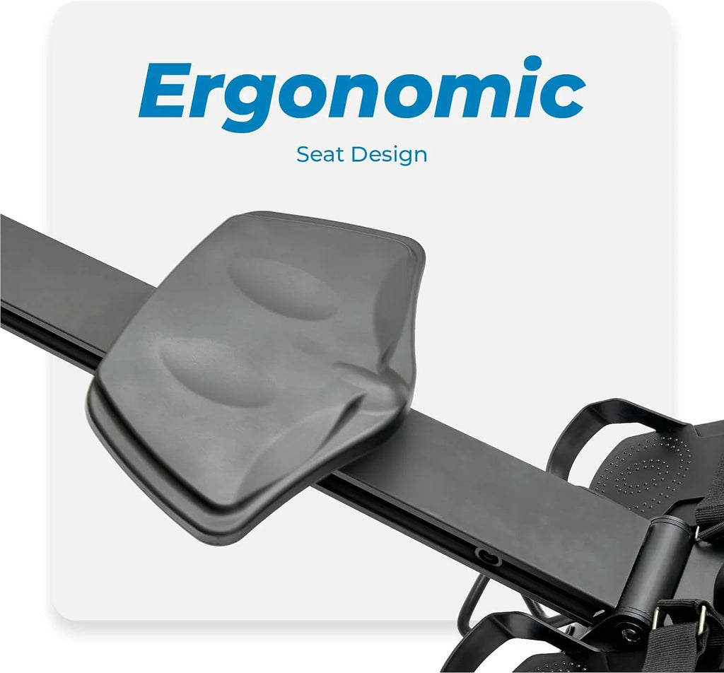 Smart Rowing Machine with 22 HD Rotating Touchscreen S15299