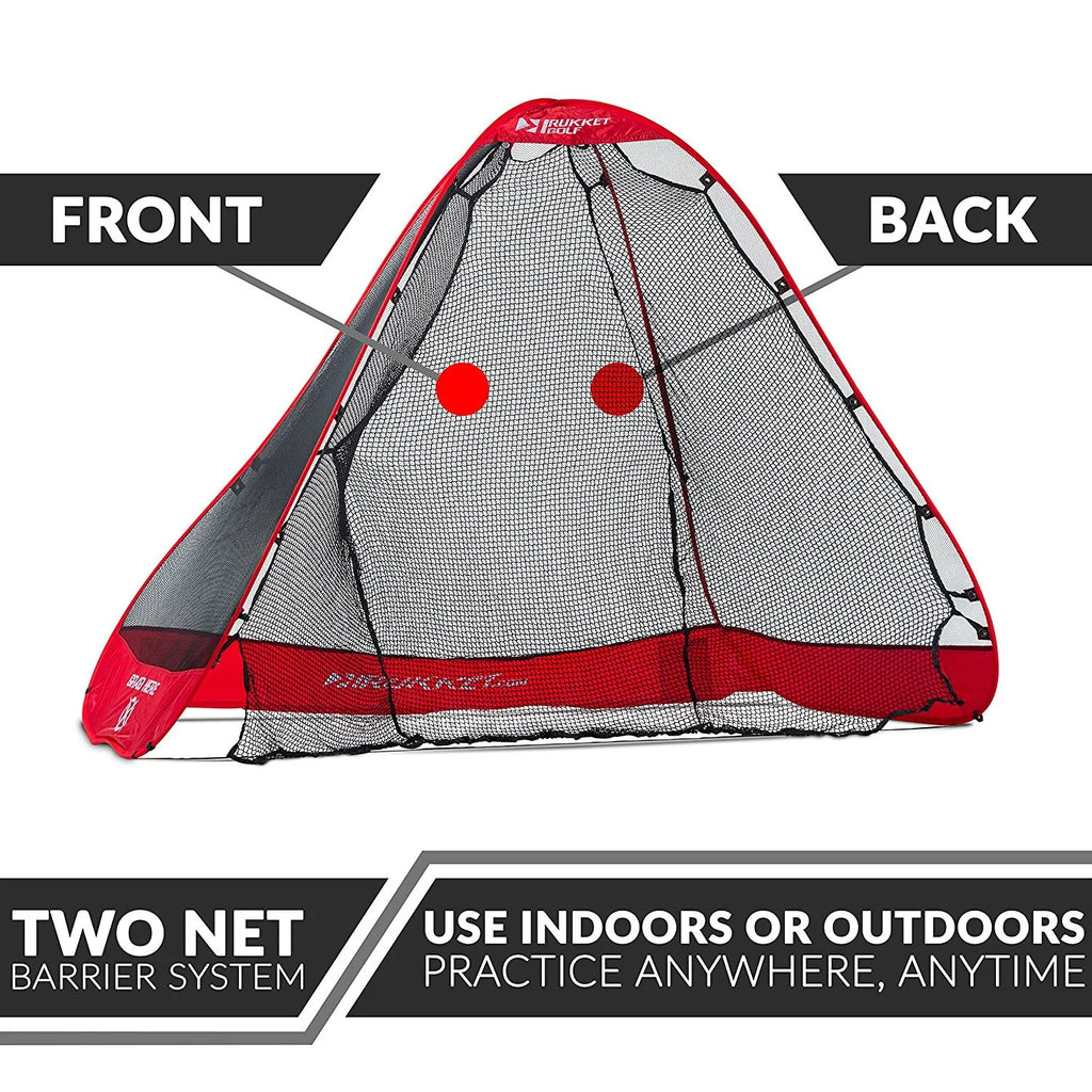 Pop-up Golf Net with Ball Return D355
