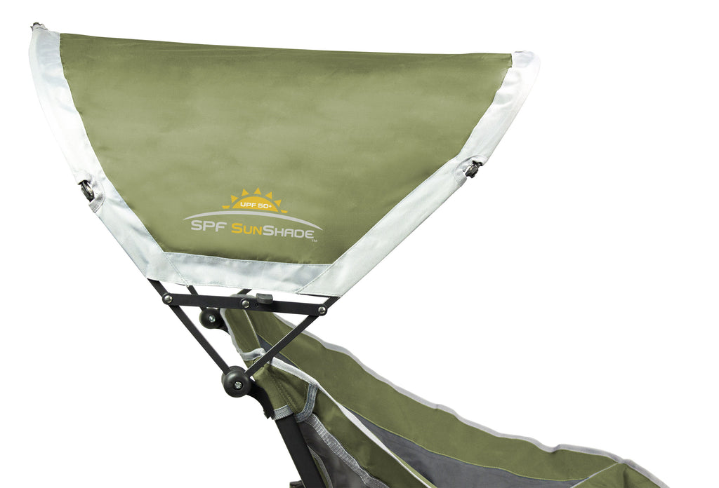 Loden Green Outdoor Rocker with SunShade F683