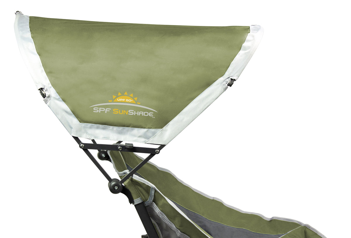 Loden Green Outdoor Rocker with SunShade F683