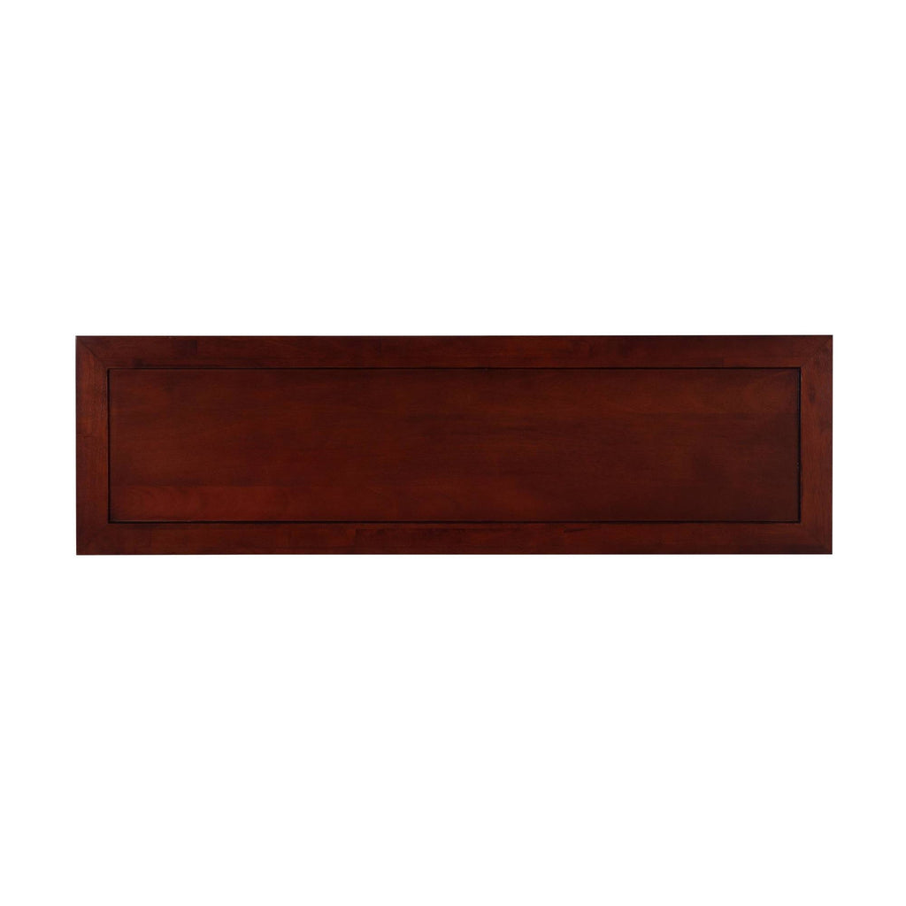 3 Drawer Console Table Dark Walnut R519367