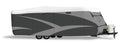 Gray/White Olefin Travel Trailer Cover 24' 1" - 26' E6321
