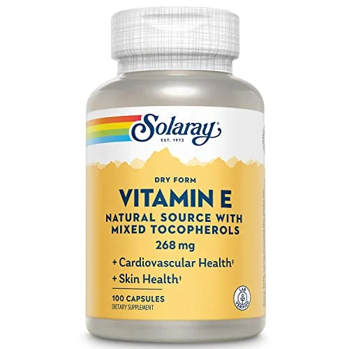 Vitamin E 400 IU Mixed Tocopherols 100 Capsules D6663