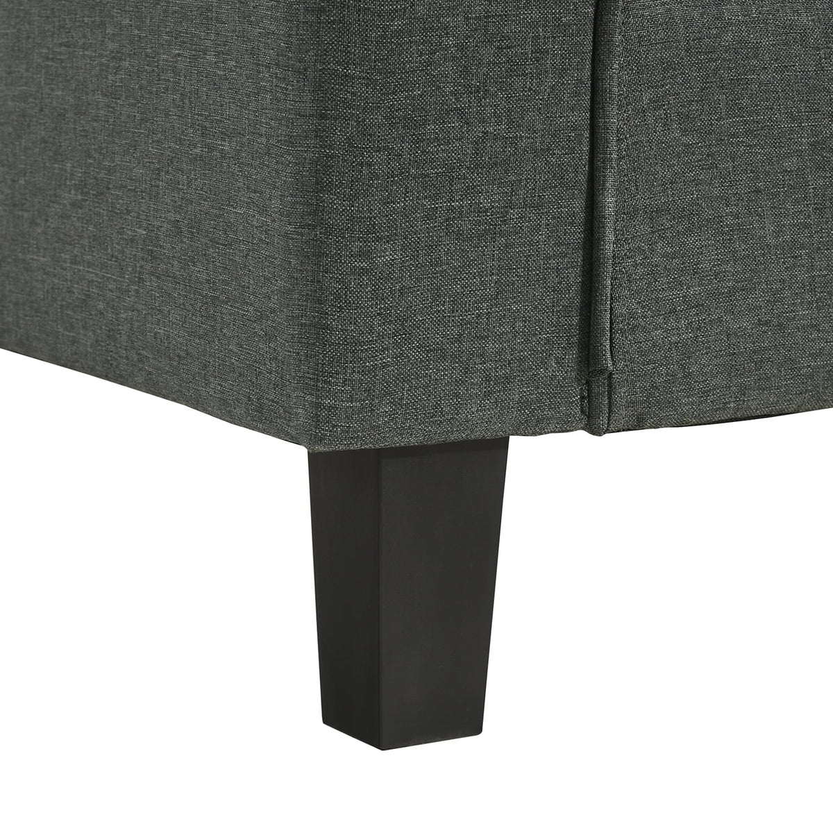 Dark Gray L-Shape Sectional Sofa P828