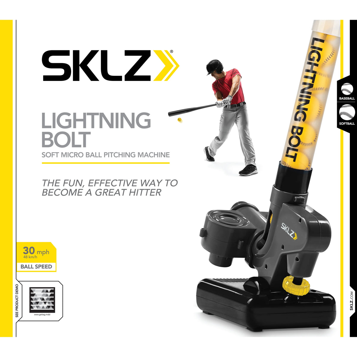 Lightweight Portable Automatic Pitching Machine with 26 Ball Capacity I24176