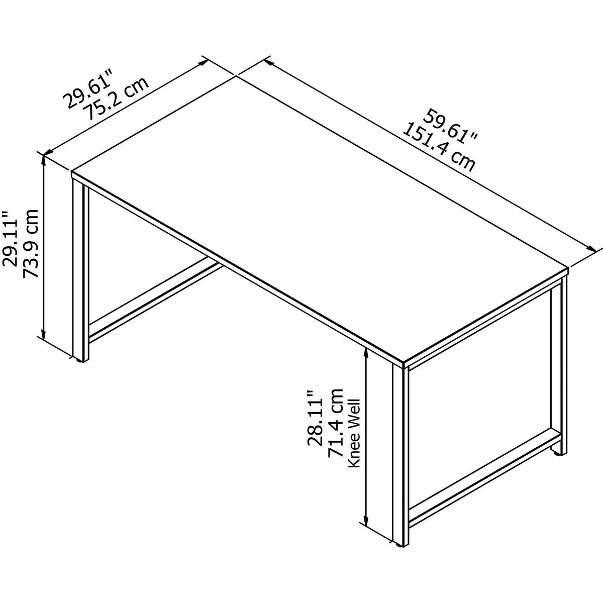 Maple Table Desk G429403