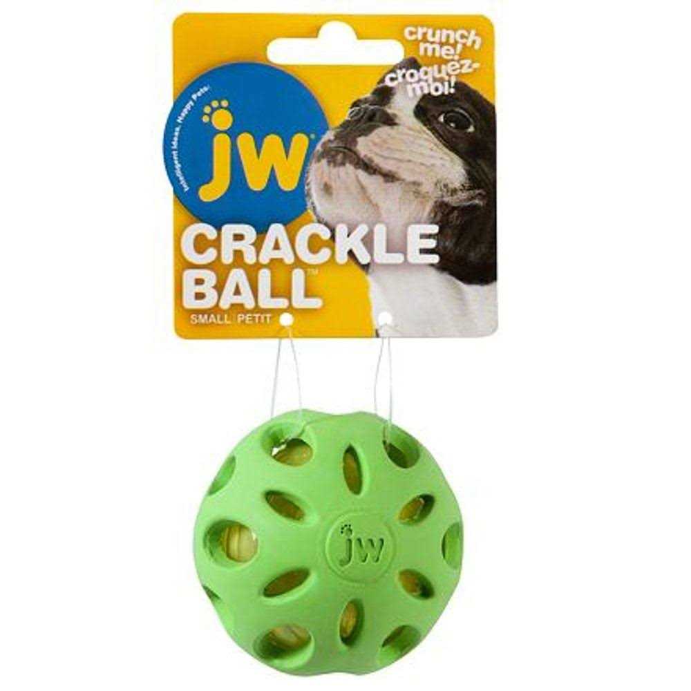 Crackle Heads Ball Dog Toy A3904
