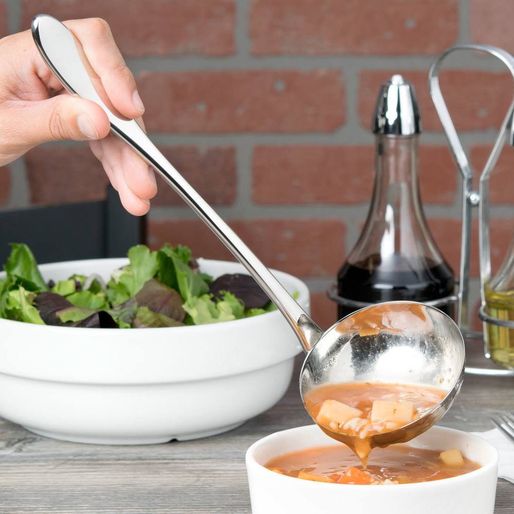 3.5 oz 18/10 Stainless Steel Soup Ladle F22061