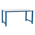 30 x 120 x 30 to 36 in. Height Adjustable Workbench with Laminate Top V61389