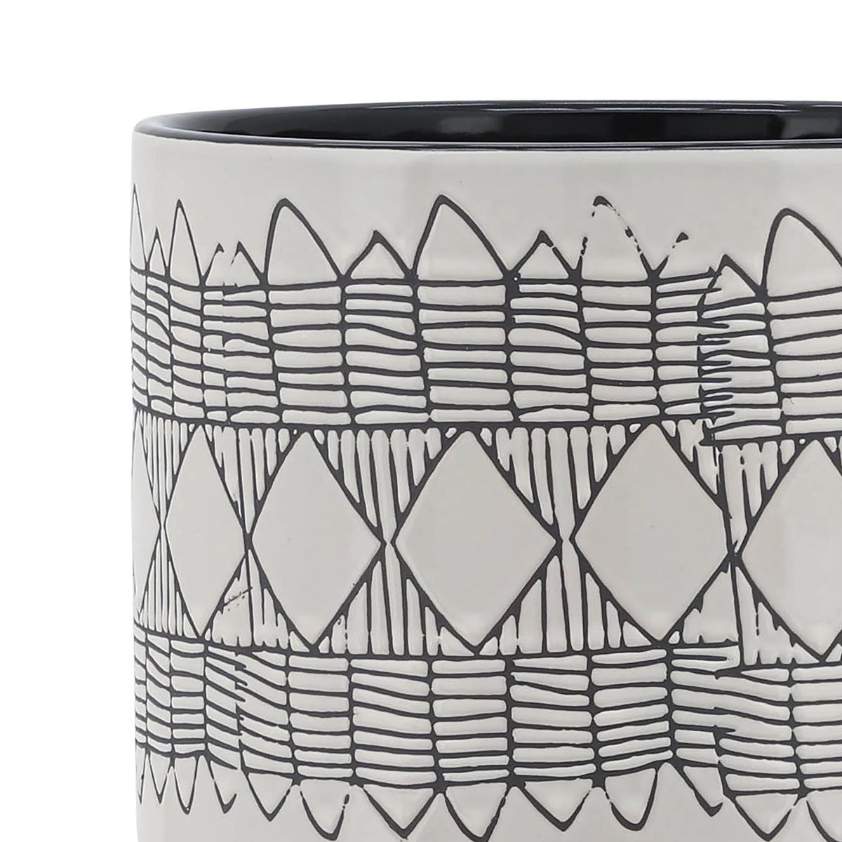 Ceramic Planter On Wooden Stand U733
