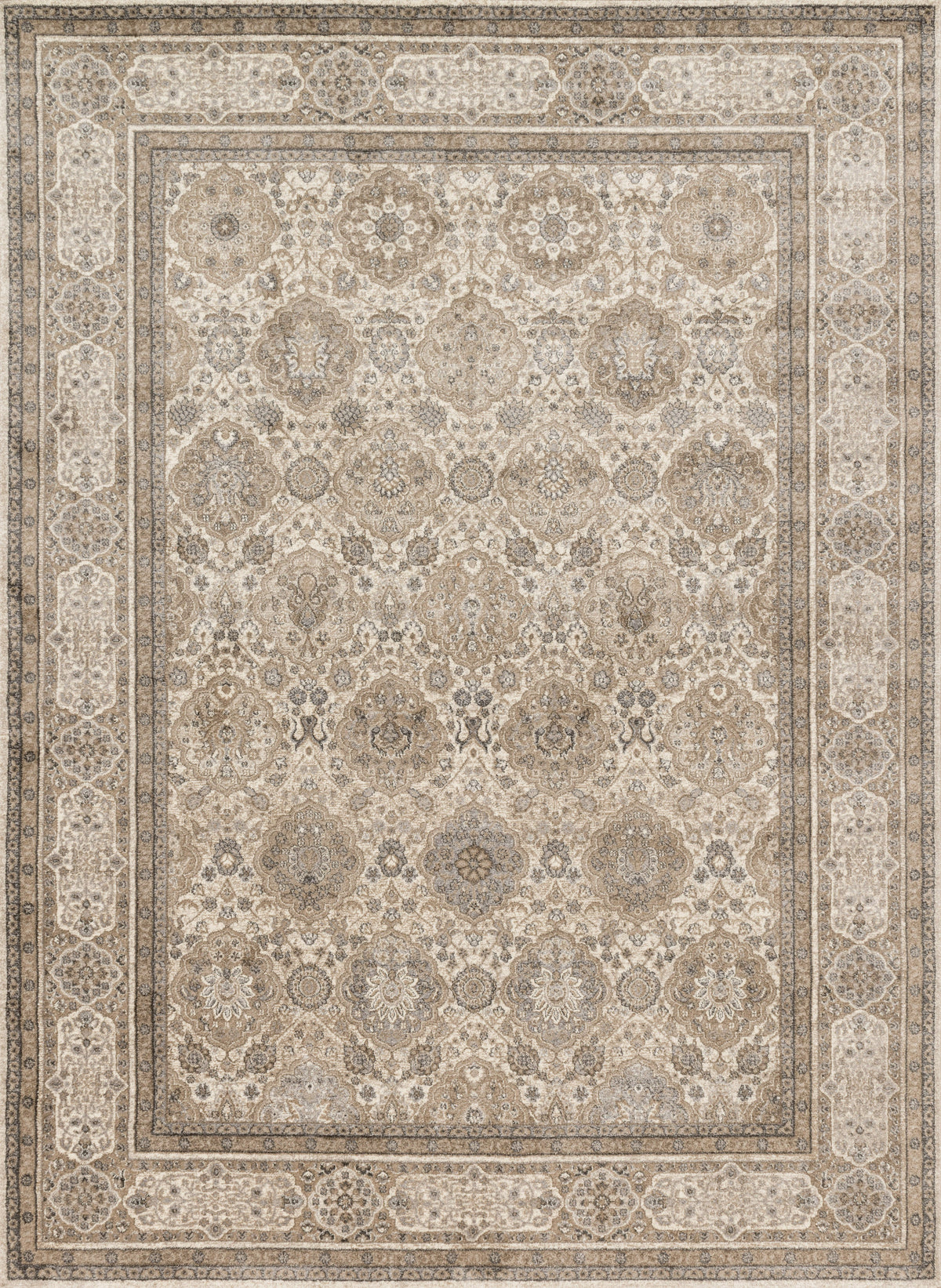 Sand Taupe 9'6 x 13' Rug U95389