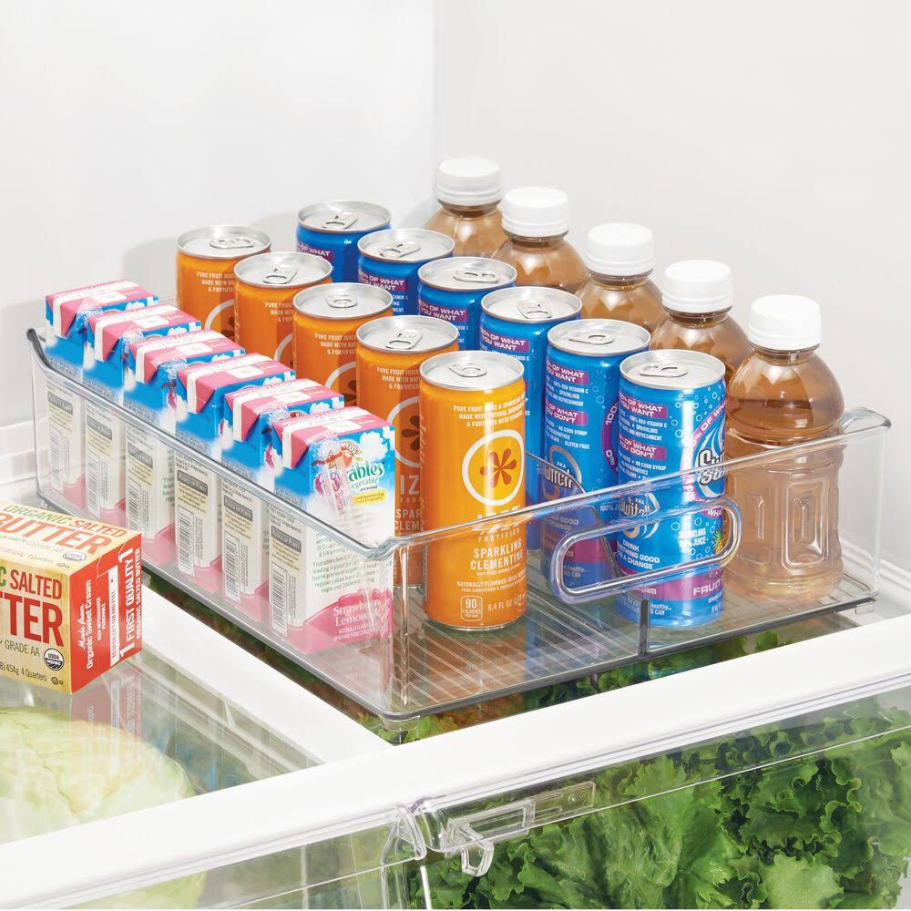 4 Pack Clear Plastic Food Storage Bin L267