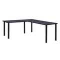 60 in. L-Desk with 42 in. Return D144566