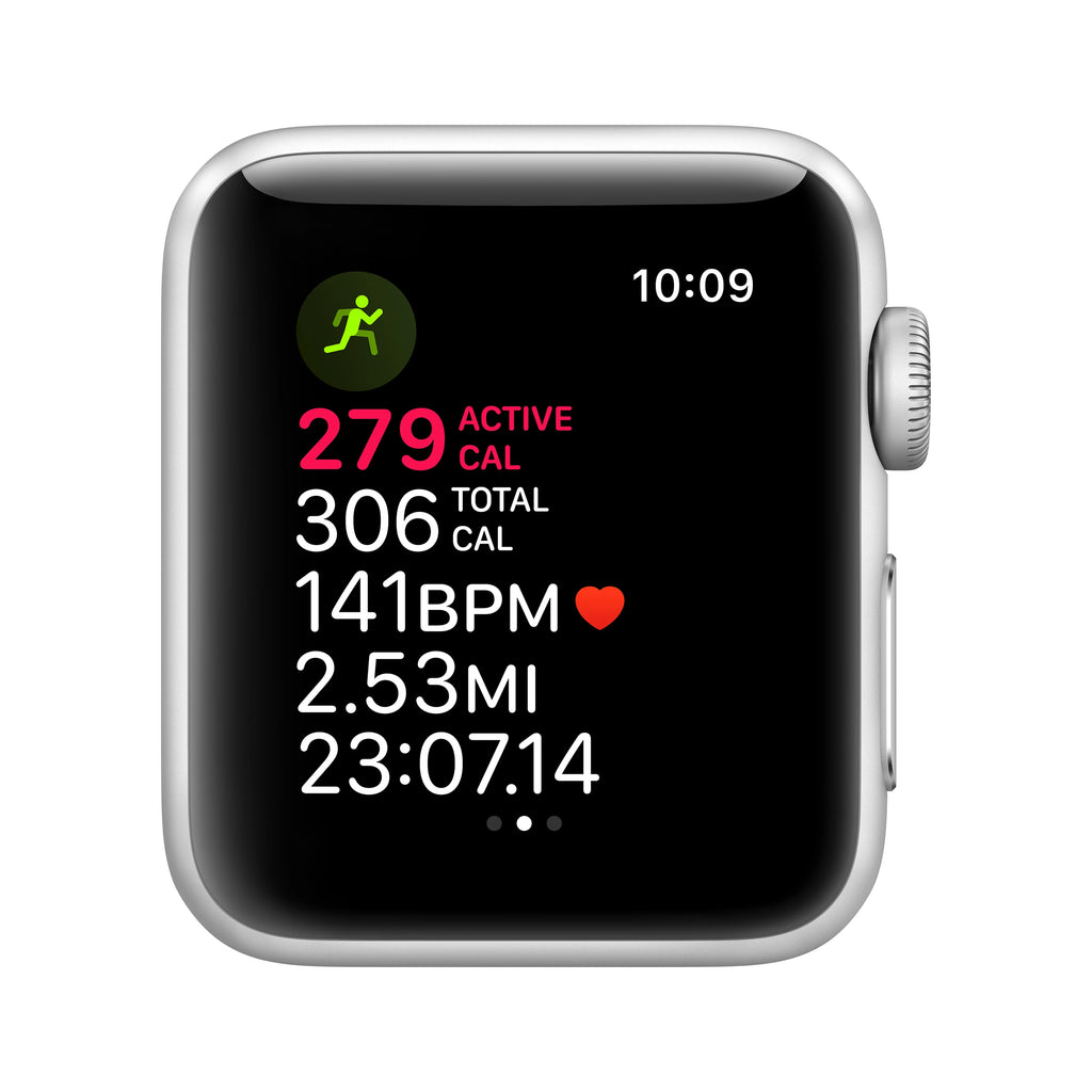 Apple Watch Series 3 GPS Silver 38mm White Sport Band C97483