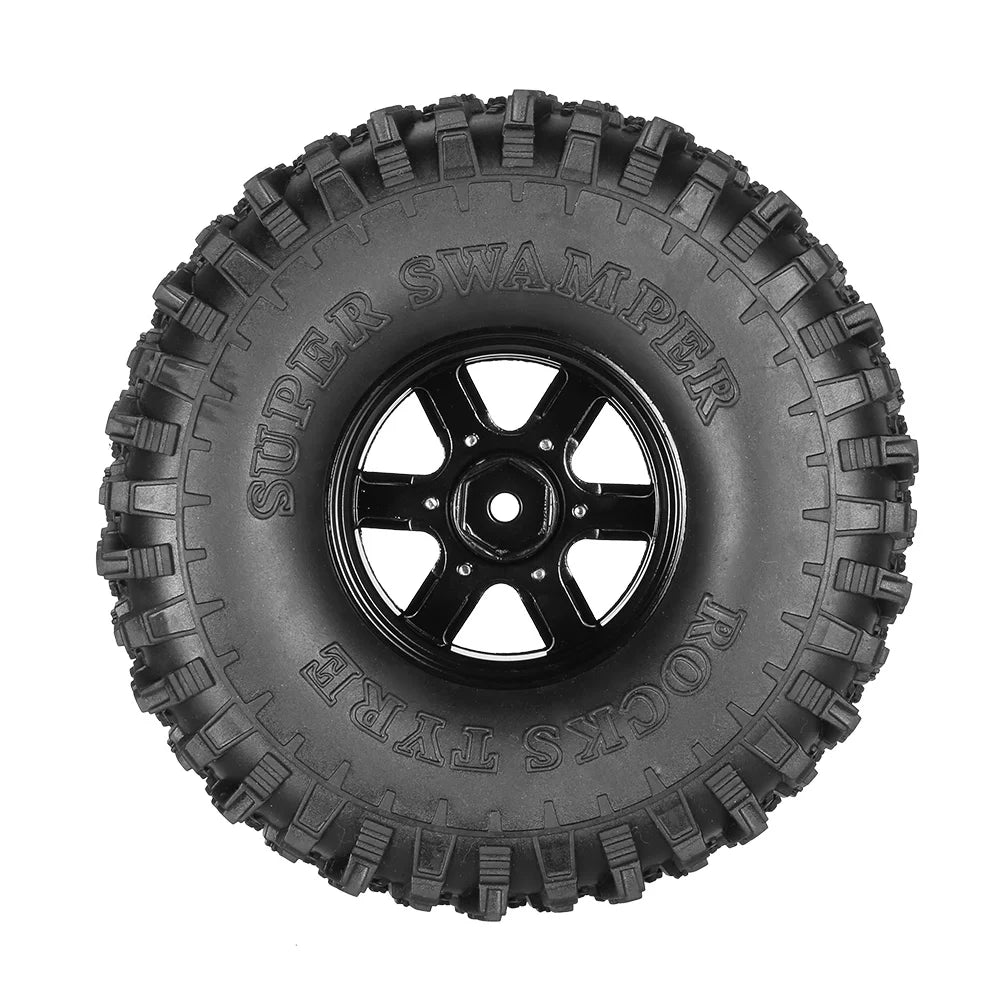 1/10 Crawler Tires with Metal Hub O244