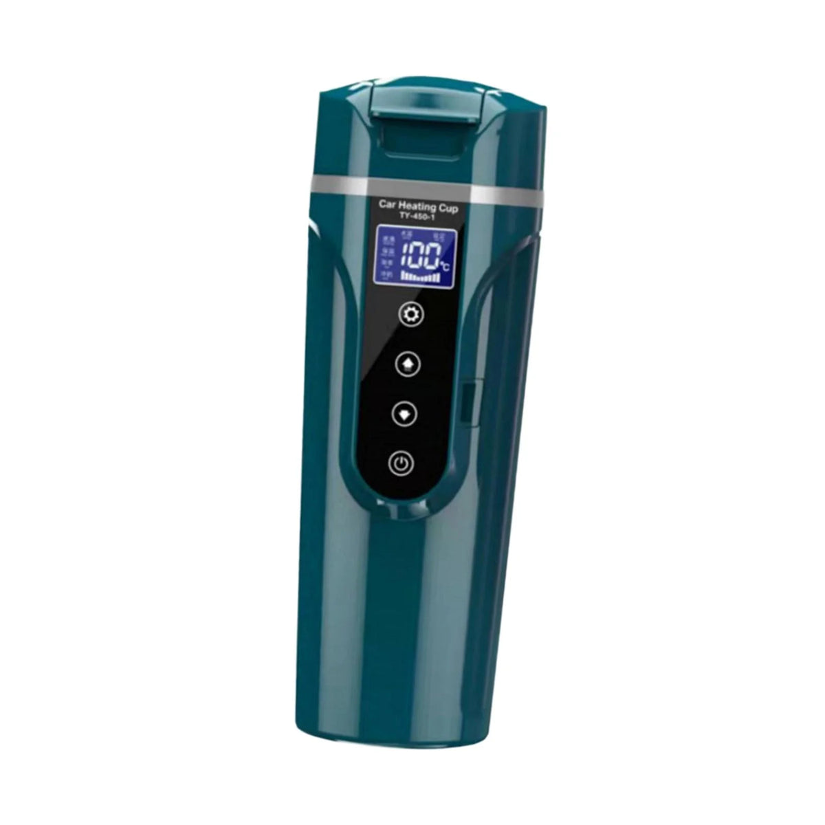 Green Car Heating Cup Water Boiler with LCD Display T66201