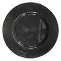 Black Glass Charger S639