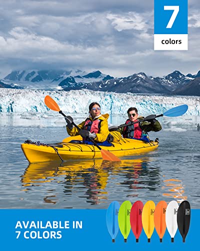 Carbon Fiber Kayak Paddle 90.5in/230cm with Paddle Leash Y871358