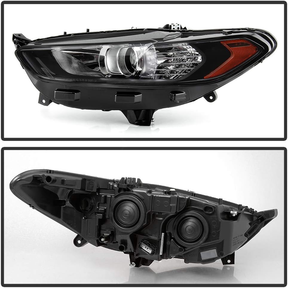 Black Housing Projector Headlights Headlamps Assembly P7949