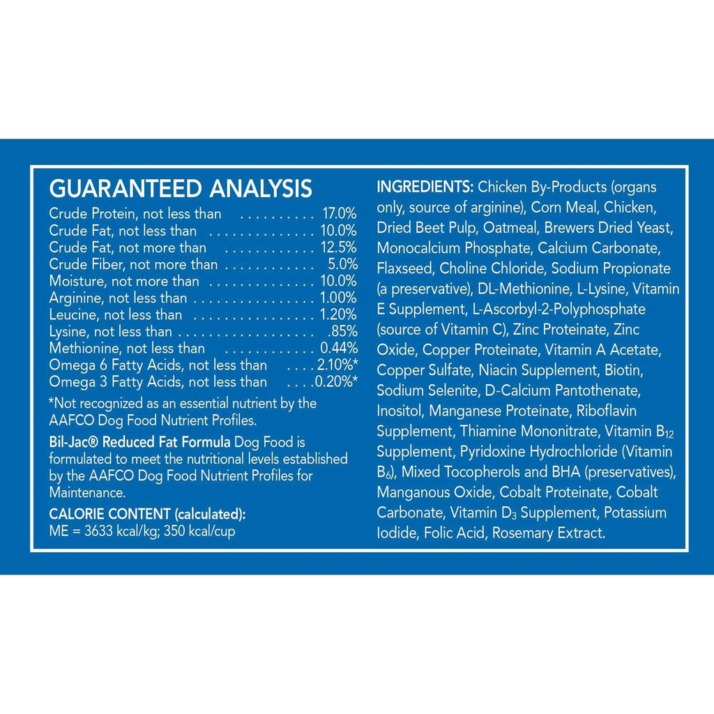 Reduced Fat Dry Dog Food G1866