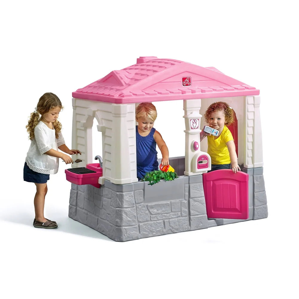 Brown Plastic Kids Playhouse D515