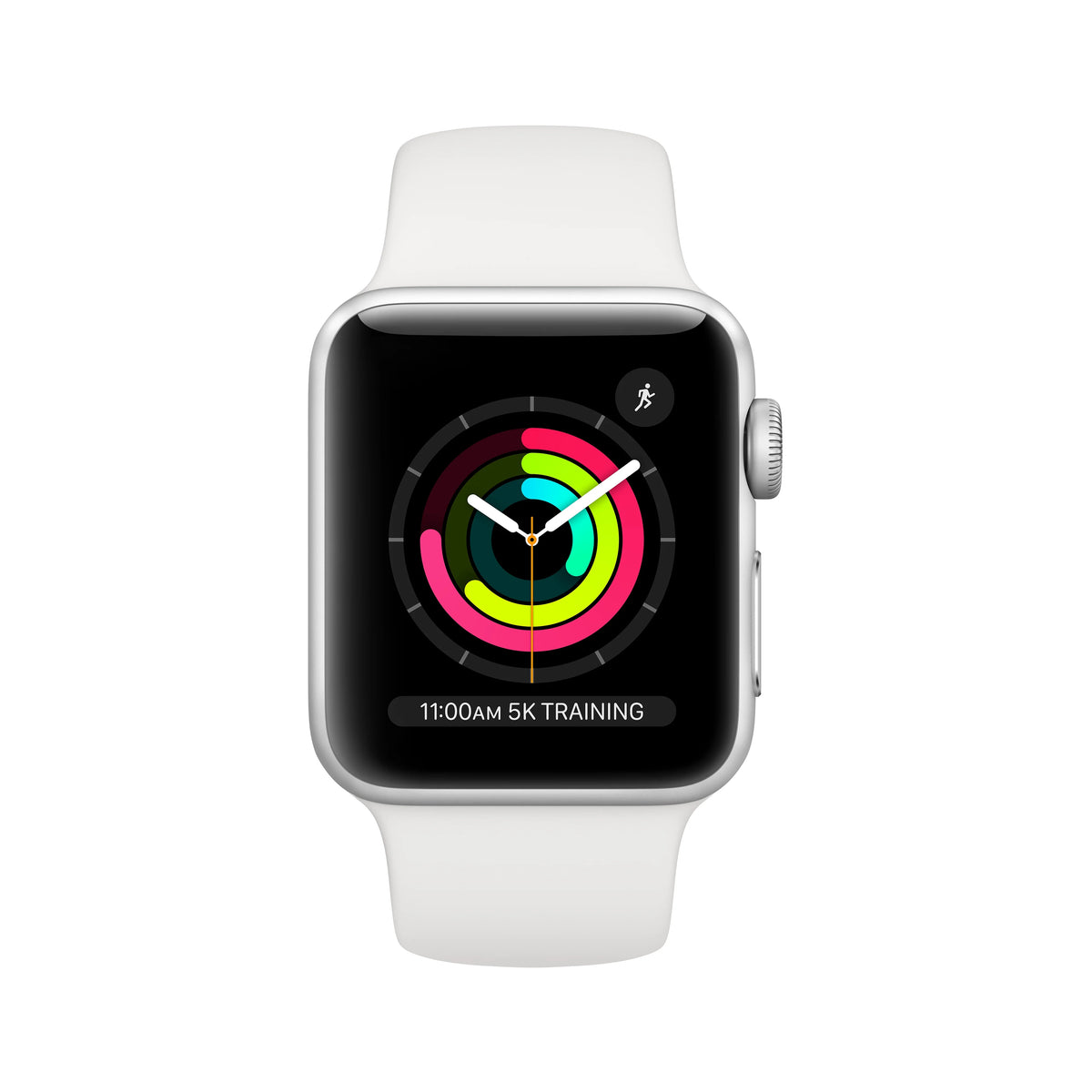 Apple Watch Series 3 GPS Silver 38mm White Sport Band C97483