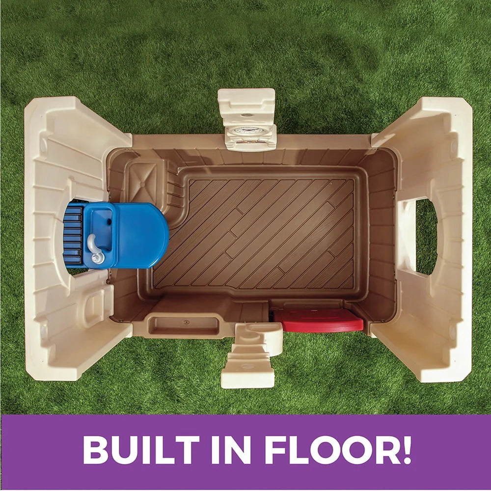 Brown Plastic Kids Playhouse D515