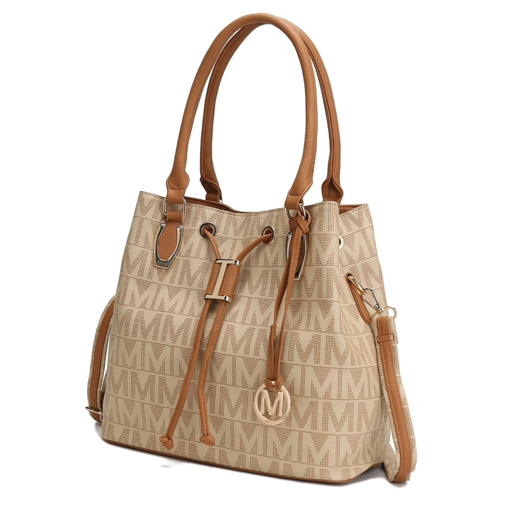 Vegan Leather Tote Handbag Z779703
