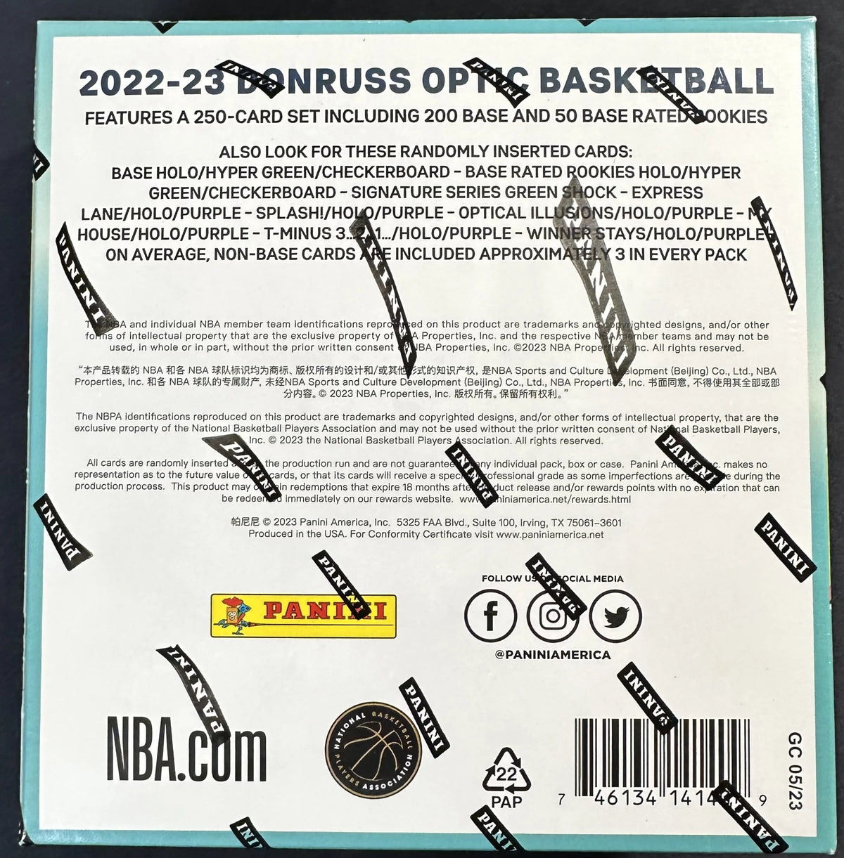 NBA Basketball Trading Cards Mega Box B528