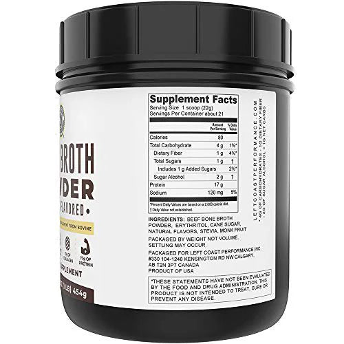 Grass Fed Collagen Protein Powder, Vanilla, 16 oz L1186