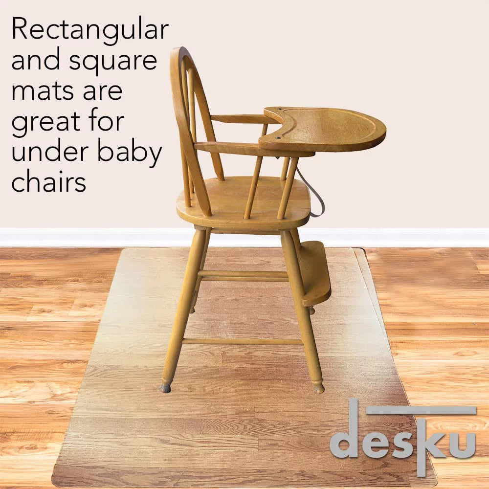 Clear PVC Chair Mat for Hard Floor Protection B323870