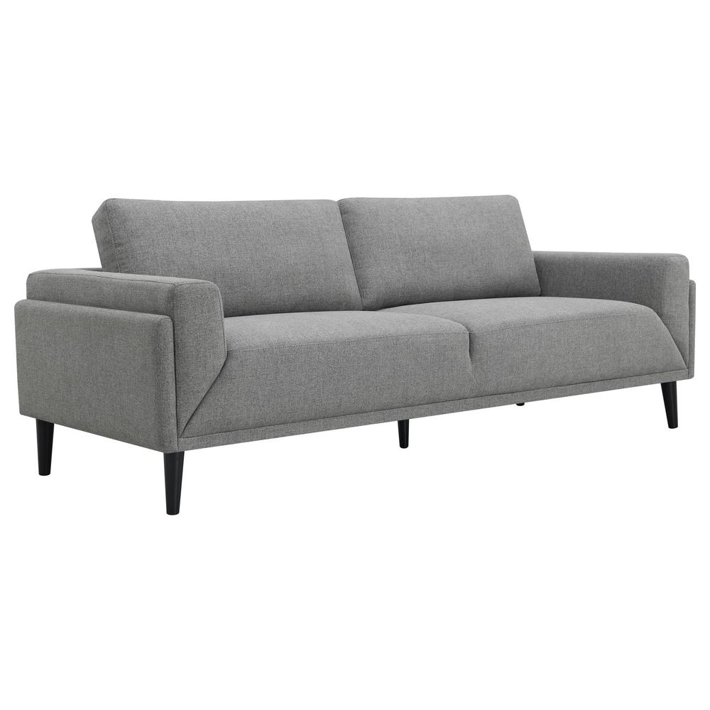 3-Piece Upholstered Fabric Sofa Set in Gray E777661