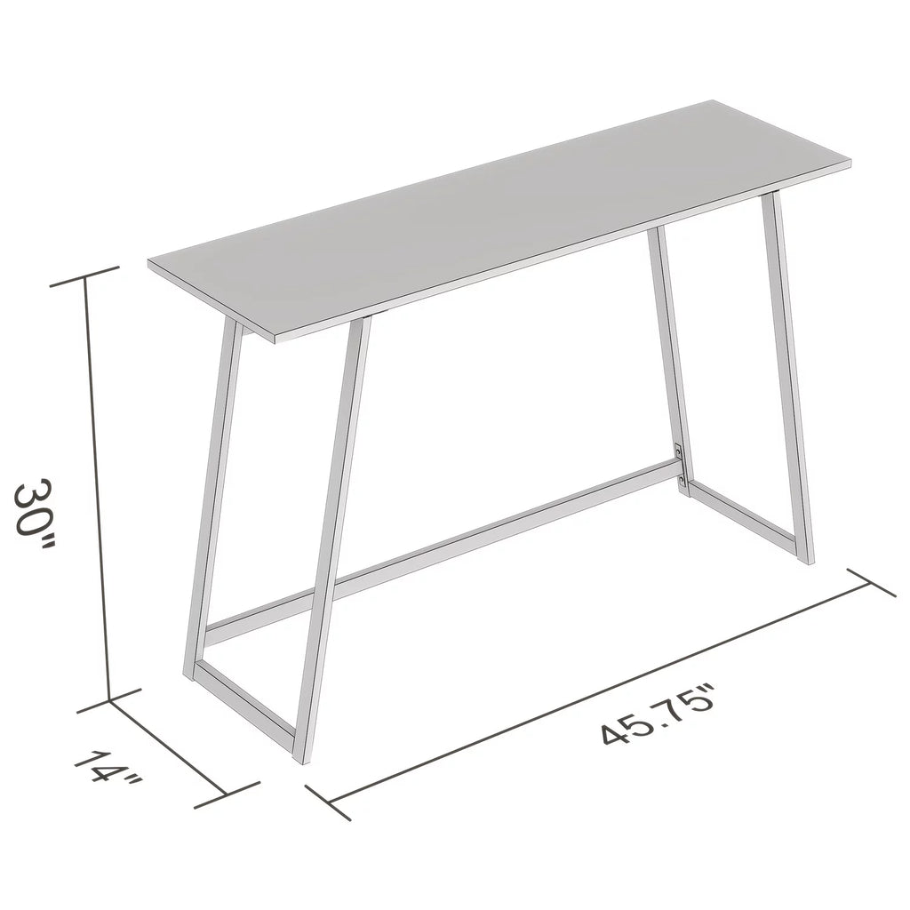 Black Metal Console Table D3795