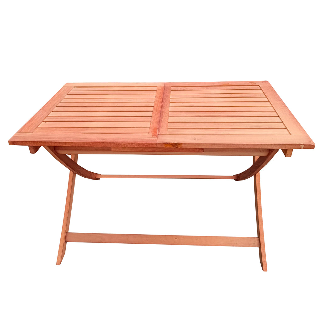 Foldable Patio Dining Set, 4 Folding Chairs & 1 Dining Table K279