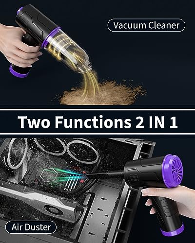 Cordless Air Duster 95000RPM 3-Speeds Rechargeable 8000mAh G331007