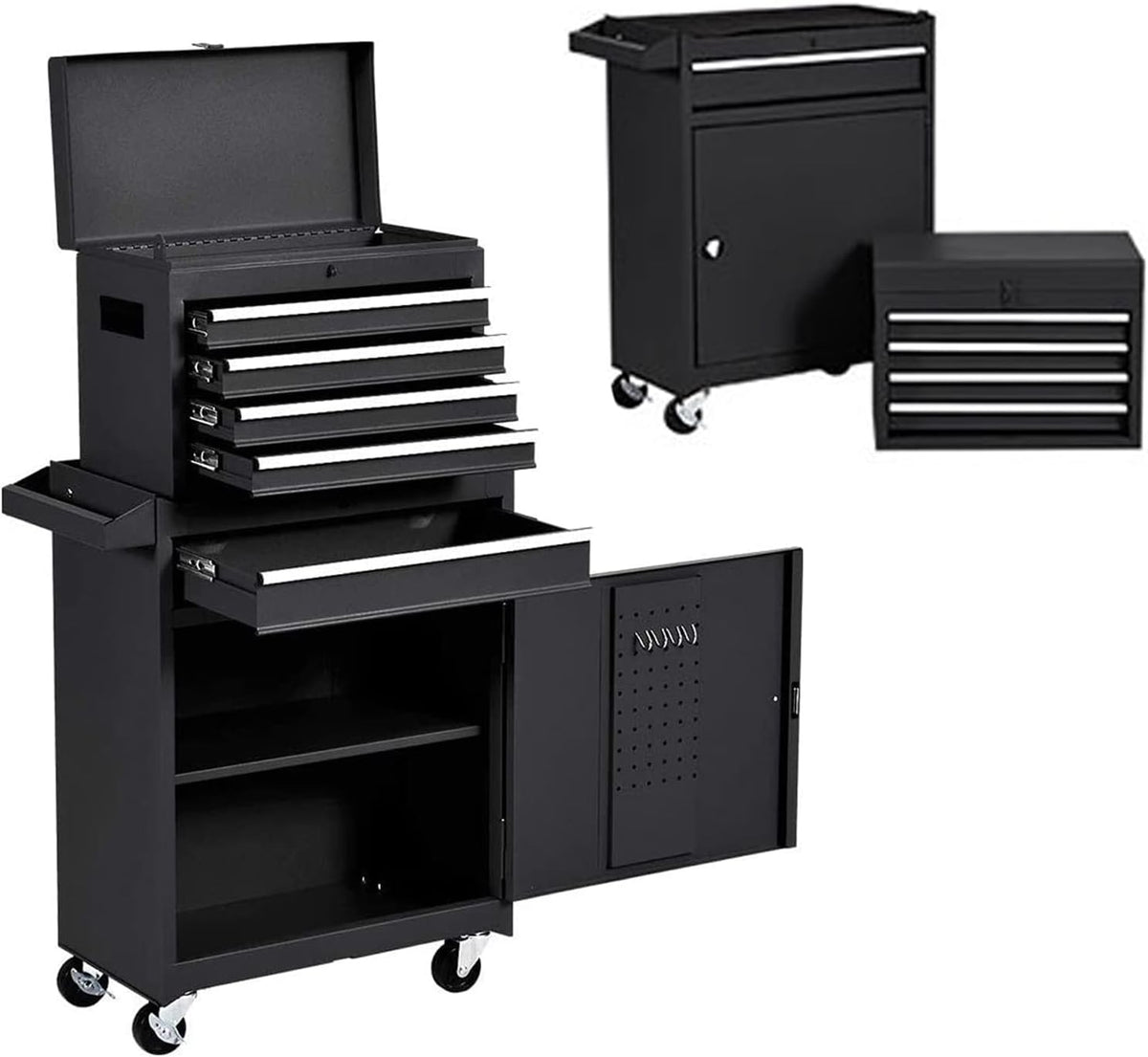 5-Drawer Rolling Tool Chest with Lockable Drawers A28812