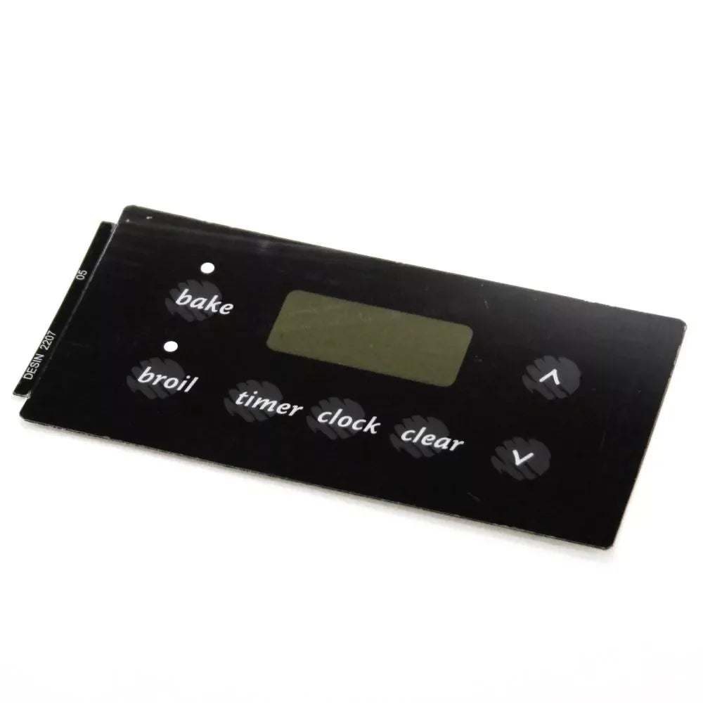Range Stove Oven Clock Overlay X11920