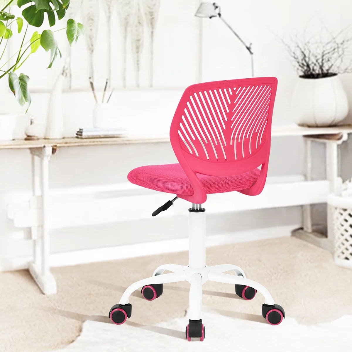 Pink Ergonomic Mesh Office Chair C293