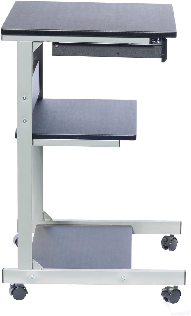Graphite Metal Laptop Desk T98889