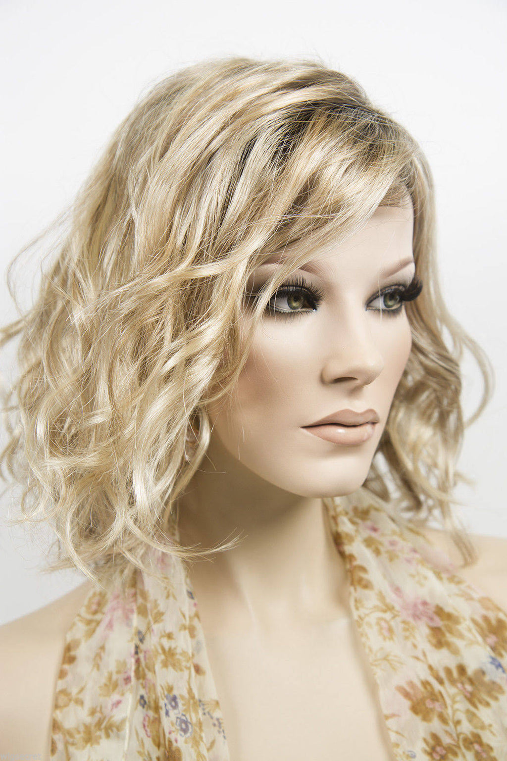 Dark Brown Wavy Lace Front Wig G3369