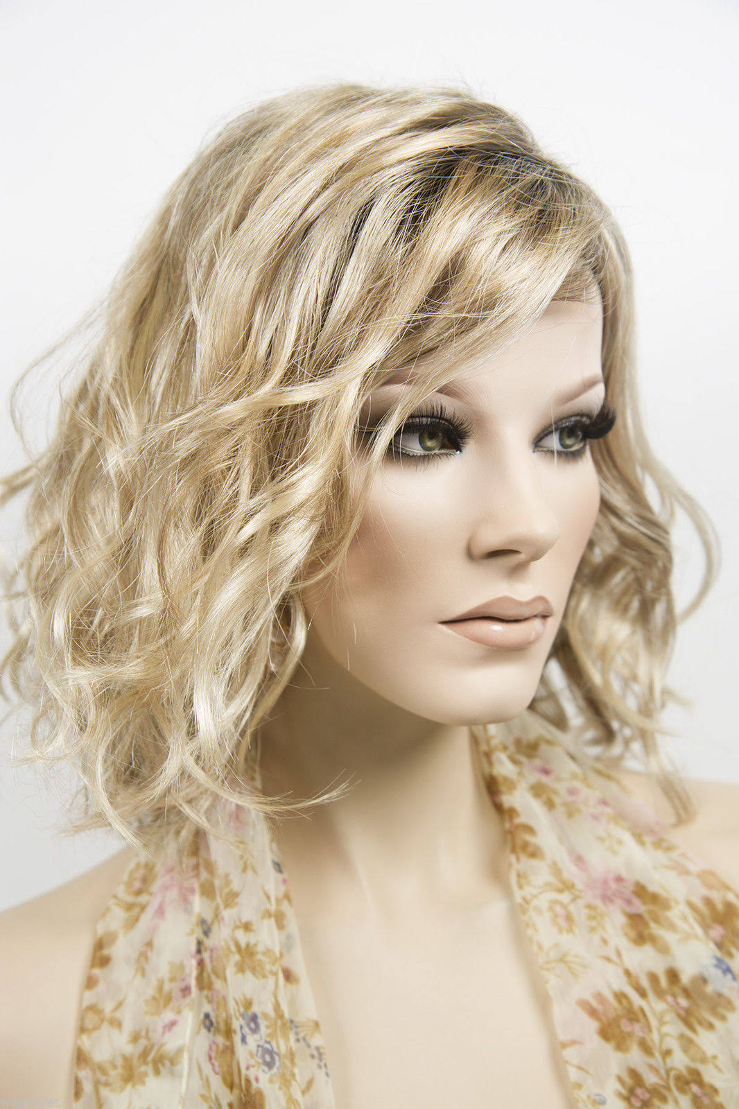 Dark Brown Wavy Lace Front Wig G3369